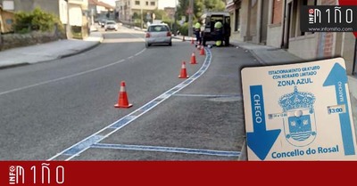 O Rosal incorpora un novo espazo de aparcamento con Zona Azul