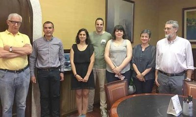 Esta semana comezaron as sas prcticas no Concello de Tui catro bolseiros do Plan de Prctica Laboral da Deputacin de Pontevedra