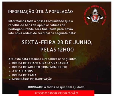 La Campaa de Recogida de los Bomberos Voluntarios de Valena acaba este viernes a las 12:00h