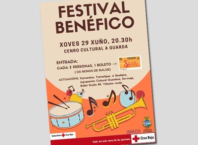 Diversos grupos de A Guarda y O Rosal actuarn este jueves en un Festival Benfico