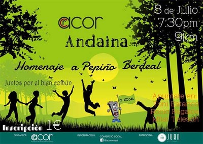 O Rosal realiza un Homenaje a Pepio Berdeal con una Andaina este sbado