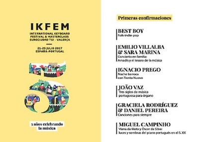 Nuevas confirmaciones IKFEM 2017: Graciela Rodrguez & Daniel Pereira y Miguel Campinho