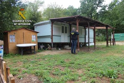 El Seprona denuncia penalmente la construccin de una vivienda ilegal en suelo rstico en Tomio