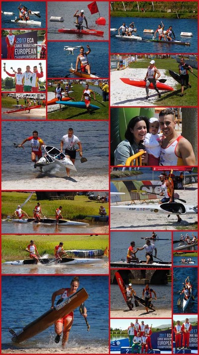 Segundo lugar de Tono Campos, tercero de Manu Garrido y cuarto de Ivn Alonso en el Europeo de Maratn