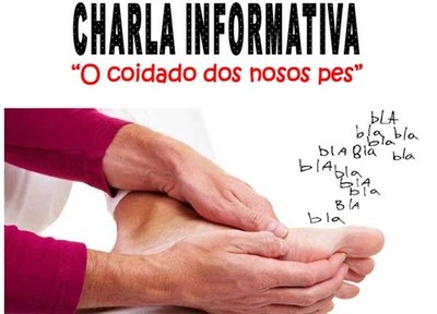Cruz Roja impartir el Viernes 28 de Julio una charla sobre la cuidado de los pies dirigida a personas mayores de 65 aos