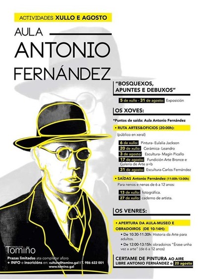 Continan as actividades en torno  Aula Antonio Fernndez en Goin
