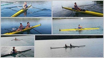 Un tercer y un sexto puesto en Final B del Campeonato de Espaa de Remo Olmpico de alevn, infantil y cadete para el Club Remo Tui
