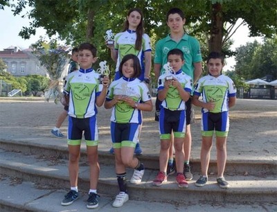 Catro podios acadados en Pontevedra  polos deportistas do CC O Rosal