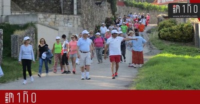 Especial - Ms de 50 personas participaron en la Andaina Homenaje a Pepe -Berdeal- en O Rosal