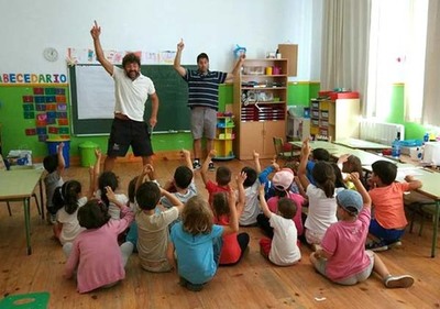 Unha veintena de nen@s participan no Campamento de Vern no Rosal
