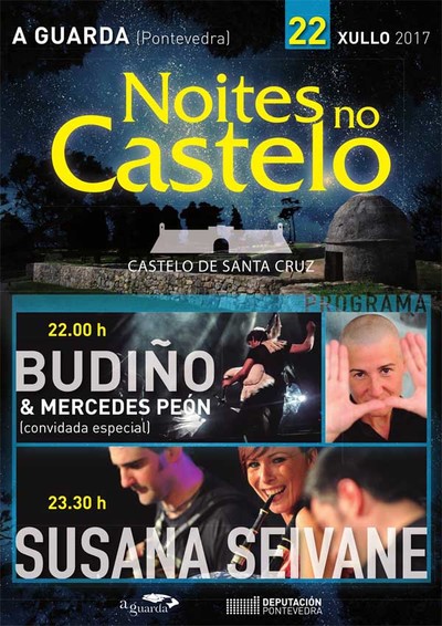 Susana Seivane e Budio no -Noites no Castelo- en A Guarda