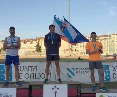 Sergio Rodrguez campen gallego absoluto de 200m y 4 mejor marca gallega de la historia