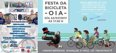 Oia vivir un intenso fin de semana de ciclismo
