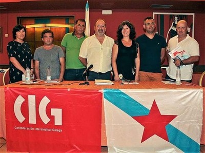 A CIG do Baixo Mio reelixe por unanimidade a Serafn Fernndez como secretario da Unin Local