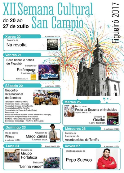Programacin da XII Semana Cultural de San Campio