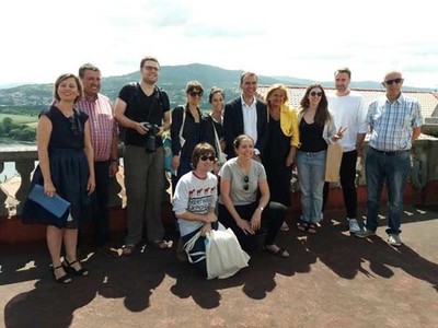 Xornalistas internacionais participan nun Press Trip visitando a Cidade de Tui