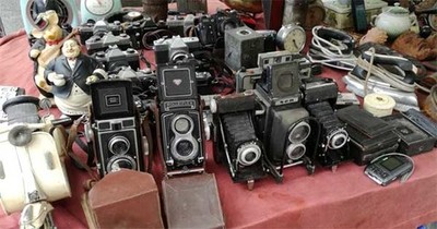 Este martes celbrase no Paseo da Corredoira a Feira Benfica de Antigidades, Coleccionismo, Vintage e Libro Usado