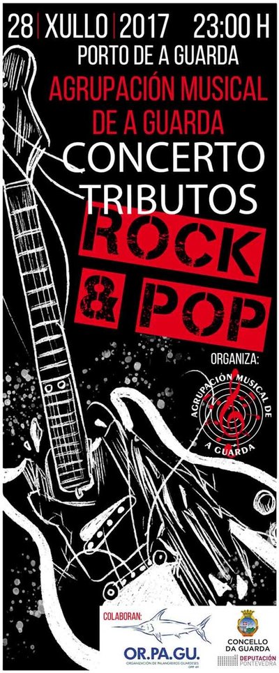 Concerto de Tributos Rock & Pop da Agrupacin Musical da Guarda