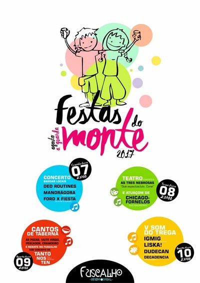 Programacin no CS Fuscalho nas Festas do Monte 2017
