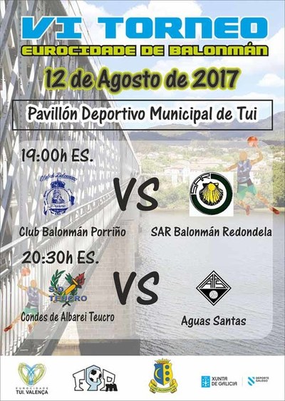 O sbado 12 de agosto celebrarase o VI Torneo Eurocidade de Balonmn