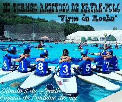 Este sbado, 5 de agosto, celbrase o III Torneo de Kaiak Polo Virxe da Rocha