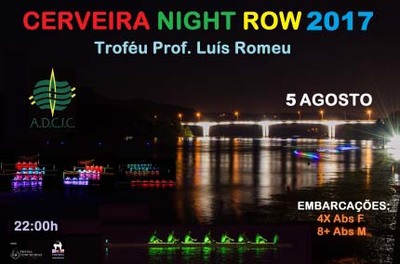 O Ro Mio nchese de remadores e luces na noite deste sbado