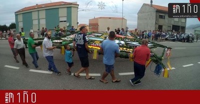 Especial - San Cayetano ya luce su arco floral