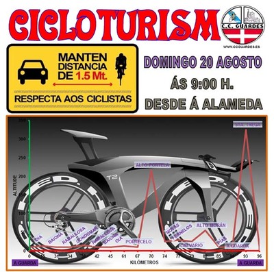 Salida del Club Ciclista Guards este domingo 20 de agosto