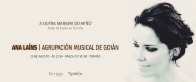 Noite de msica transfronteiriza este venres en Tomio con Ana Lans e a banda de Goin