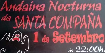 Andaina Nocturna da Santa Compaa este venres en Rebordns-Tui