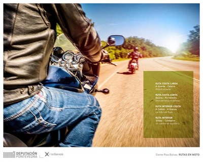 A Deputacin de Pontevedra presenta o primeiro catlogo de Rutas en Moto