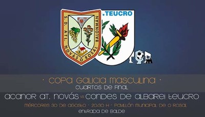 El Acanor Atl. Novs recibe al Teucro este mircoles en O Rosal