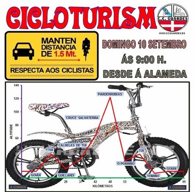 Salida del Club Ciclista Guards este domingo 10 de septiembre
