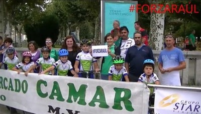 Os compaeiros de Ral Fernndez do CC O Rosal desxanlle unha rpida recuperacin