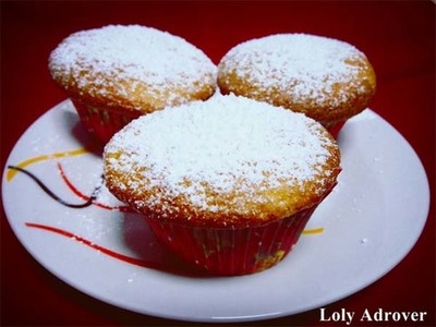 Receta: Magdalenas de queso mascarpone