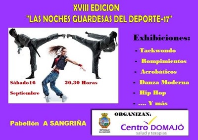 El Pabelln de A Sangria acoge este sbado las XVIII Noches Guardesas del Deporte