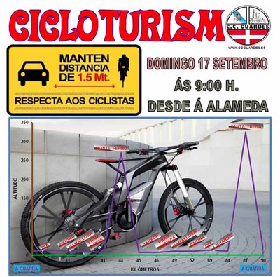 Salida del Club Ciclista Guards este domingo 17 de septiembre