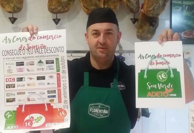 Adeto contina coa campaa de dinamizacin comercial -As Cores do Comercio de Tomio-