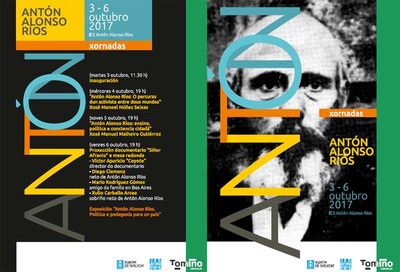 Xornadas Antn Alonso Ros do 3  6 de outubro de 2017 en Tomio