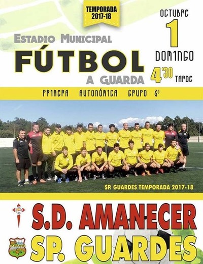 O Sporting Guards recibe este domingo ao SD Amanecer