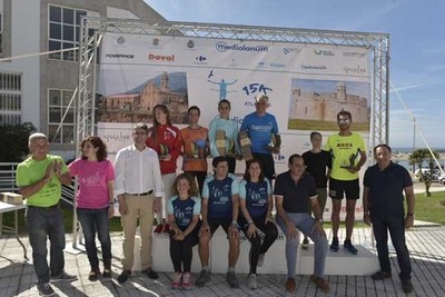 Elas Salvador y Esther Navarrete vencedores de la 15k del Atlntico Banco Mediolanum 2017