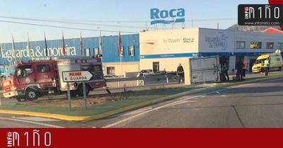 Aparatosa salida de va en A Guarda