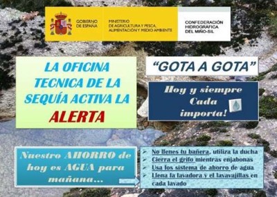  O Consorcio do Louro aconsella un uso responsable da auga ante a situacin de alerta por seca