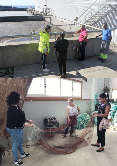 A tcnica medioambiental de Cabo Verde Paula Pina formarase no Concello da Guarda durante tres das