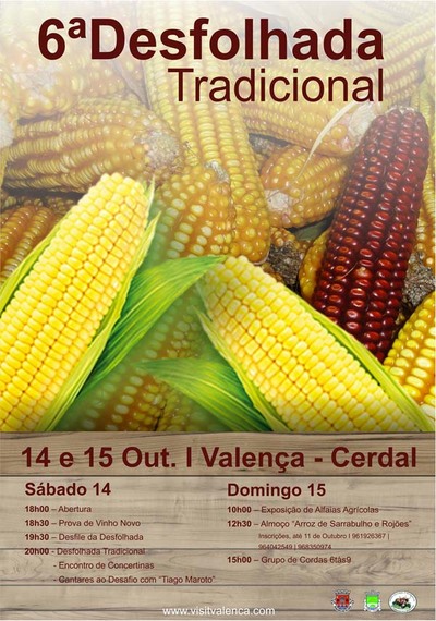 Valena Convida para a Desfolhada: Com Vinhos e Petiscos