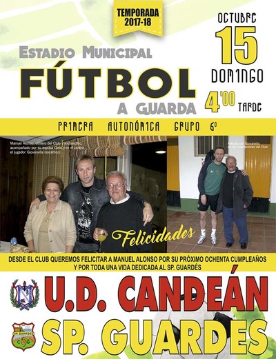 El Sporting Guards recibe este domingo en A Sangria al UD Canden