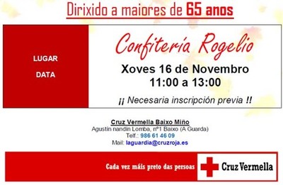 Taller de elaboracin de galletas para mayores de 65 aos en A Guarda