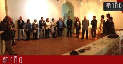 Especial - A Guarda inaugurou a exposicin -Proxecto tctil-