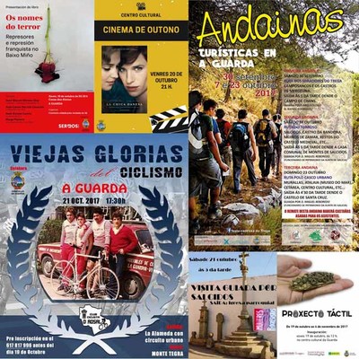 Cine, literatura e deporte: programacin cultural para  a fin de semana na Guarda 