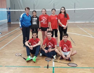 Participacin del Club Bdminton Tui en la Liga Gallega Sub-15